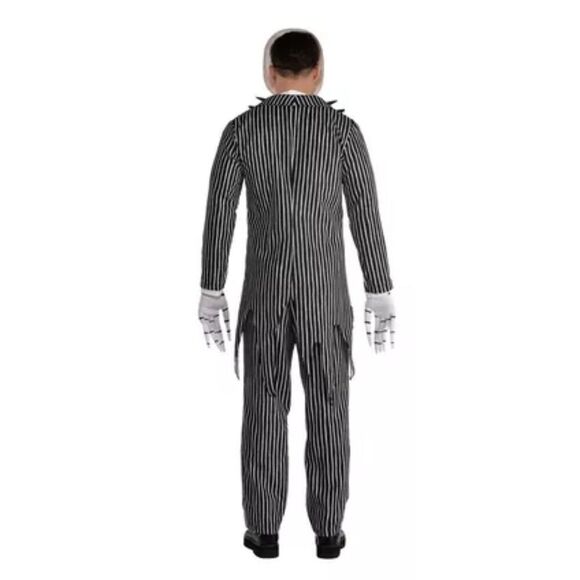 Disney Jack Skellington The Nightmare Before Christmas Plus Size Costume 4XL - Picture 3 of 8